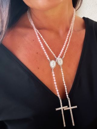 💞💖♥️NOVINKA♥️💖💞 💖♥️❤️💞🙏🙌MODLITBA🙌🙏💞❤️♥️ 📿♥️📿💖📿RŮŽENCE📿💖📿♥️📿 Křišťál nebo Růženín 🥰♥️💖? Již oba jsou doplněny na e-shopu...