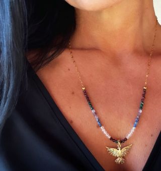 ❤️💚💙🤍💜NOVINKA💜🤍💙💚♥️ 💖🩷💞SÍLA FÉNIXE💞🩷💖 Malachit💚, Granát♥️, Křišťál 🤍, Lapis Lazuli 💙, Ametyst 💜 🍂 Začátek září má zvláštní...